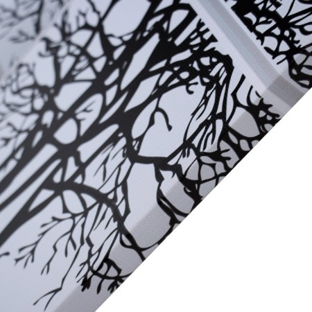 Picture on canvas "Abstraction. Trees" 50*70 cm-1