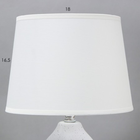 Table lamp "Flowers" 1xe14 40W white 20x20x31 cm.-5