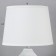 Table lamp "Flowers" 1xe14 40W white 20x20x31 cm.