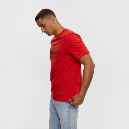 President T -shirt, size m, red color-3
