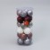 Set of balls plastic D-7 cm, 24 pcs "Silva" mix