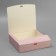 Gift folding box, packaging, “pink”, 20 x 18 x 5 cm, without tape