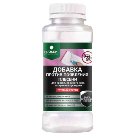 Antiseptic additive Prosept Fungi Stop, against the appearance of mold, 0.25 liters