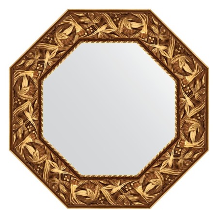 Mirror in the baguette frame, Byzantium gold 99 mm, 58.8x58.8 cm