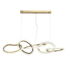 Подвес «Сена Кристалл», размер 130x35x120 см 45Вт, LED, 4000K
