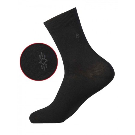 Set of male socks, size is 27, 6 pairs, black color-1