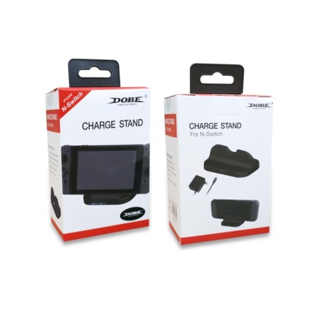 Charger station for 2 Dobe TNS-855, Charge Stand for Nintendo Switch, Black-5