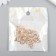 Decor for creativity Metal "Flower" gold, crystal 0.6x1x1 cm