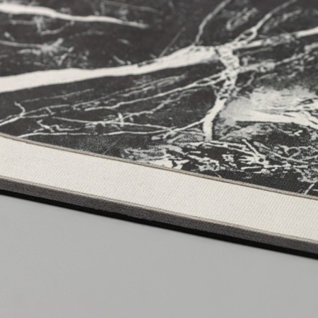 Savanna House "Marble", 38 × 58 cm, black color-3