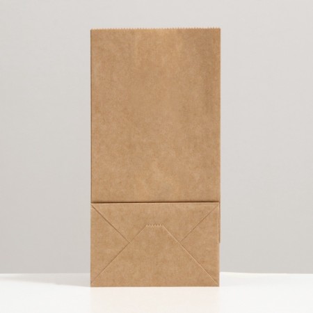 Craft, paper, packing, rectangular bottom, 20 pcs., 12 x 8 x 25 cm, 70 g/m2-1