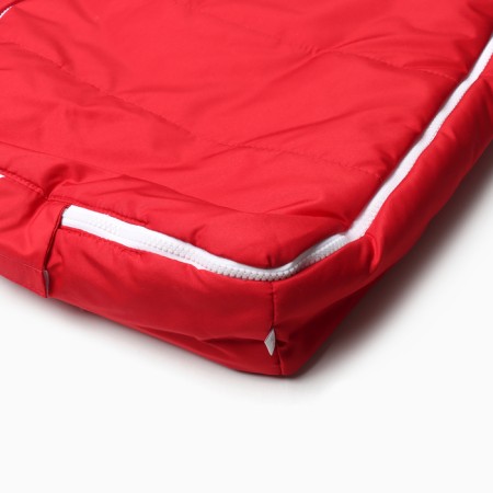 Envelope on fur, red color, size 90x45cm-4