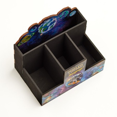 Organizer for the office "only forward!" 4 departments 15x10x14-3