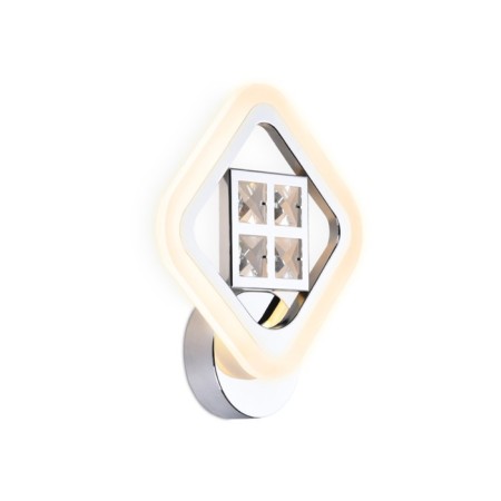 LED LED wall-mounted with crystal Ambrella Light, Ice, FA285, LED, 15 W, 1125LUM, 3000-6400K, color chromium-1