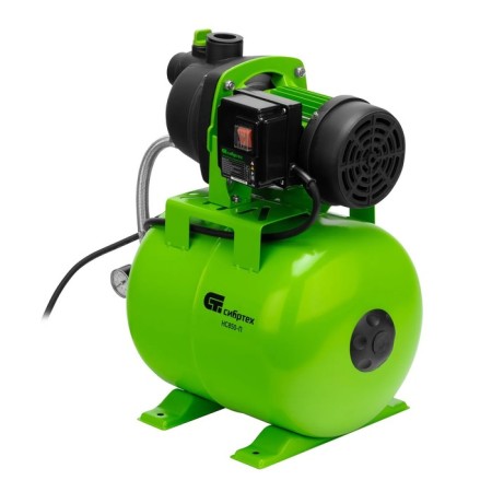 SIBRTEK NS850-P pumping station, 850 W, pressure 42 m, 58 l/min, tank 19 l, cable 1.2 m-4