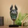 Mask "Judy" on a stand, Albezia 15x8x45 cm