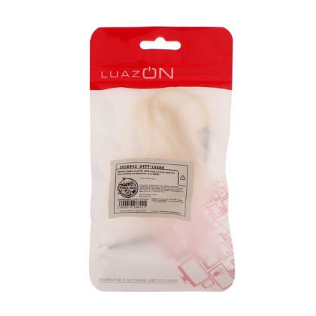 Audio Luazon, Aux, Jack 3.5 (M) -Jack 3.5 (M), STETER on the spring, 1 m, mix-10