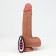 Vibrator Oka-Khpoki, realist, rotation, 10 modes, heating 39 ° C, PDU, 22 x 4.2 cm, bodily