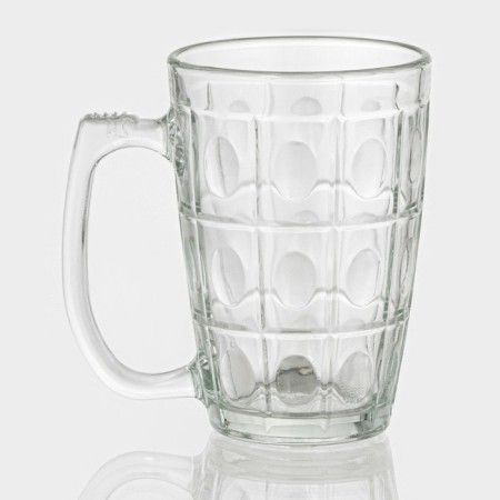 Glass mug for beer "Winning", 350 ml