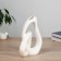 VAZA Ceramics Table "Bailey" 23 cm, white