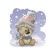 Photo pattern painting Little Teddy 40x50