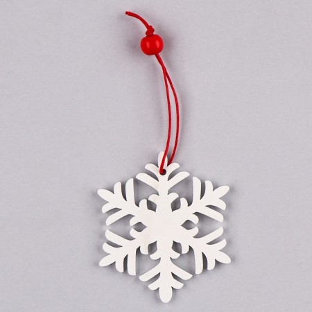 New Year's suspension "Snowflake", (set of 3 pcs.)-2