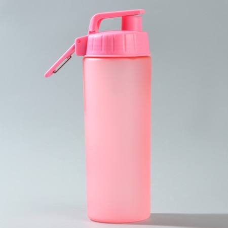 Walking drinker for cats "Milot", 23x7.5x7.5 cm, 750 ml, pink-2