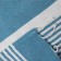 Pedmal towel Lovelife Resort, col. Blue, 75x170 cm, 80% HL, 20% PE, 190 g/m2