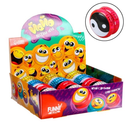 Yo-yo "yin-yang", light, mixture, in showbox-3