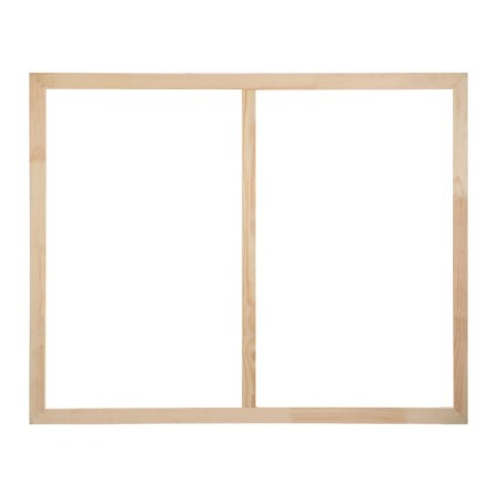 Piece for canvas Calligrata, 1.8 x 100 x 120 cm, frame width 36 mm, pine-1