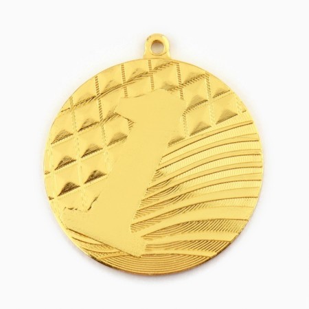 Prize medal 002 diam 5cm. 1 place. The color of evil. Without a tape-2