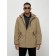Male demi -season park, size 50, beige color