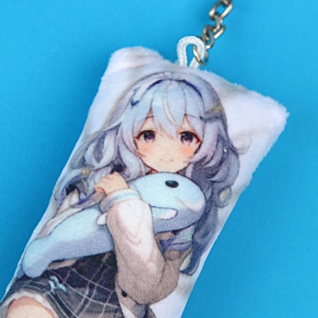 Dakimakura keys "Girl and Kit" 18+ 15 x 5 cm-3