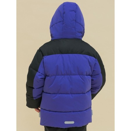 Jacket for boys, height 134 cm, purple color-5