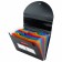 Folder-carte, A4, 12 departments, 800 μm, Brauberg Docs, with extension, a pocket for a business card, elastic band, embossing "sand", black