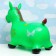 Toy - Children's "Musical Horse" Rubber inflatable, 50x30cm, green