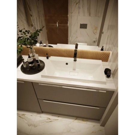 Sink uperwood Classic New 80 cm, with a decorative plum cover-1