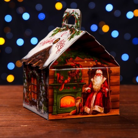 Gift box "Forest Tale" 12 x 12 x 16.8 cm-3