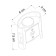 Facade lamp Arte Lamp Bosto A3122al-2BK, LED, 2x1 W, 4x8x7.5 cm, 110 lm, black