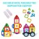 Magical designer Magical Magnet, 54 parts, matte parts