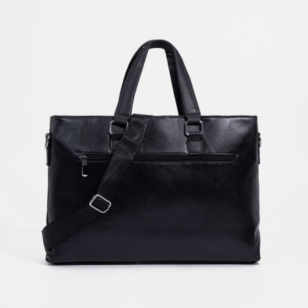 Male bag, black color-3
