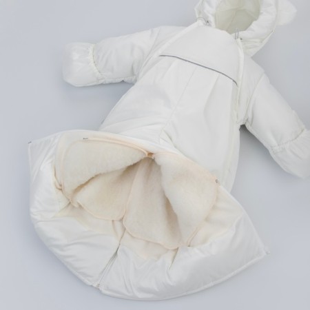 Kinderlitto transformer Kinderlitto "Orsetto", height 68-80 cm, white color-4