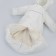 Kinderlitto transformer Kinderlitto "Orsetto", height 68-80 cm, white color