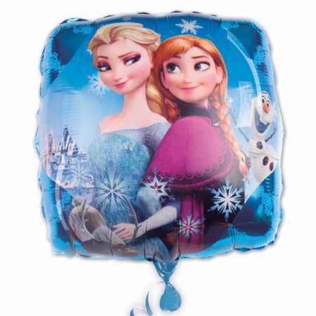 Airy ball "Elsa and Anna", 16 inch, foil, cold heart-1