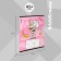 Notebook of 18 sheets in the Erichkrause "Smoothy", cover coated cardboard, mix