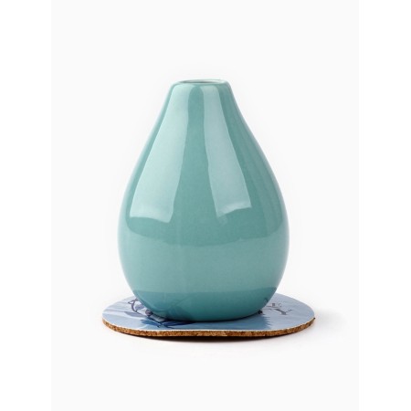 Vase for flowers and the stand "Leaves", 8 x 7 x 6 cm.-5