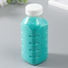 Color sand in the bottles 
