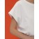 Women's T -shirt shortened Pelican, size 44, white color