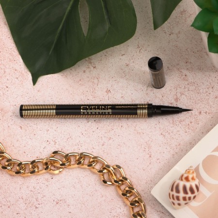 Eyline Precise Brush eye eyeliner, ultra -resistant, black tone-1