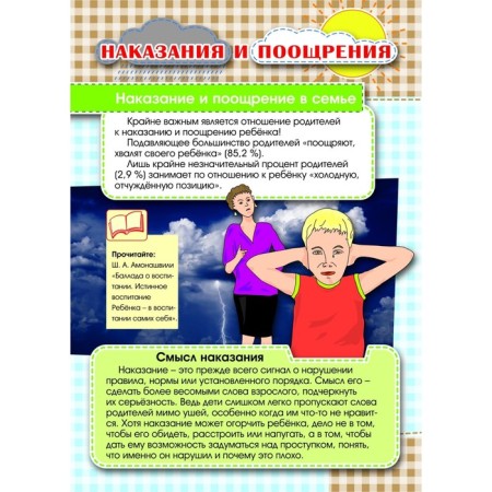 The screenshots are informational. Punishment and encouragement-1