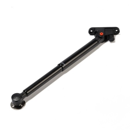 GAZLIFT 120N CAPPIO, with a closer, silent opening/closing, black, with additional. protection